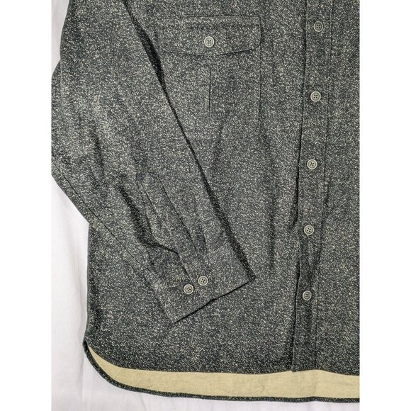 Freedom Foundry Button Front Shirt Green Mens XXL Long Sleeve Heavyweight - Picture 3 of 12